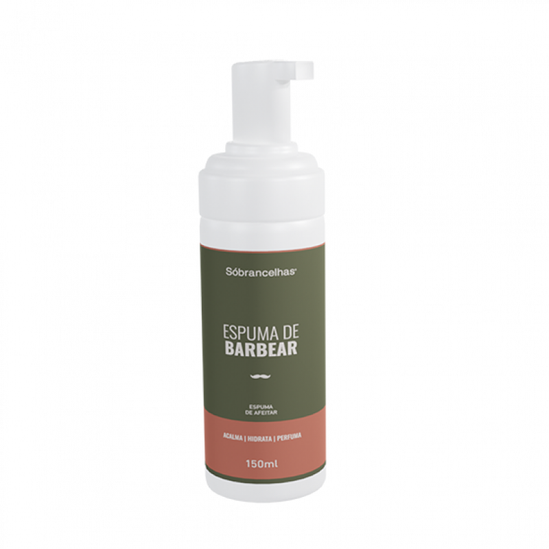 Espuma de Barbear 150ml Sóbrancelhas - VALIDADE A PARTIR DE SETEMBRO/2028