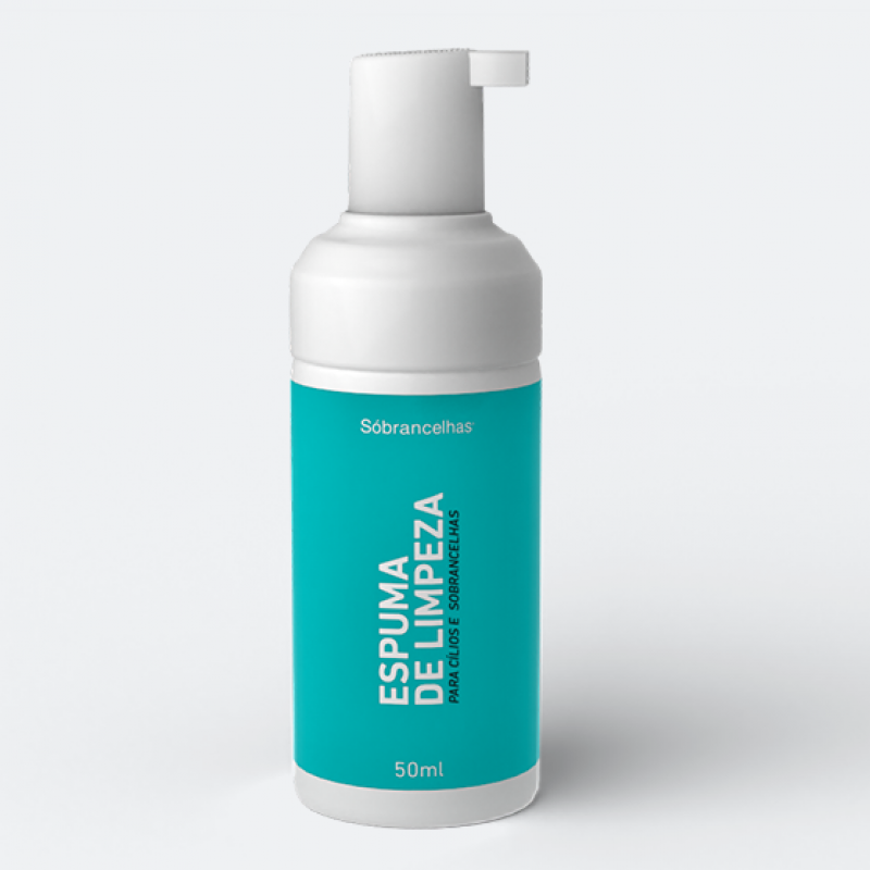 Espuma de Limpeza para Cílios e Sobrancelhas 50ml Sóbrancelhas - VALIDADE A PARTIR DE OUTUBRO/2027