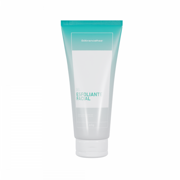 Gel Esfoliante Facial 60g Sobrancelhas 