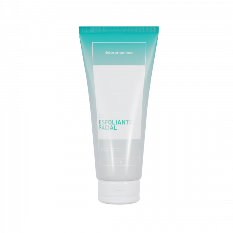 Gel Esfoliante Facial 60g Sobrancelhas 