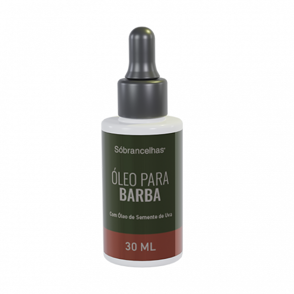 Óleo para Barba 30ml Sóbrancelhas - VALIDADE A PARTIR DE FEVEREIRO/2027