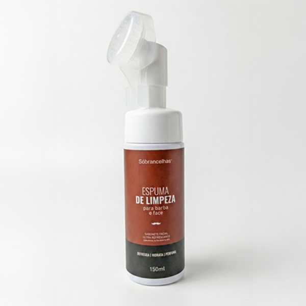 Espuma de Limpeza Barba e Face 150ml Espuma de Limpeza Barba e Face 150ml