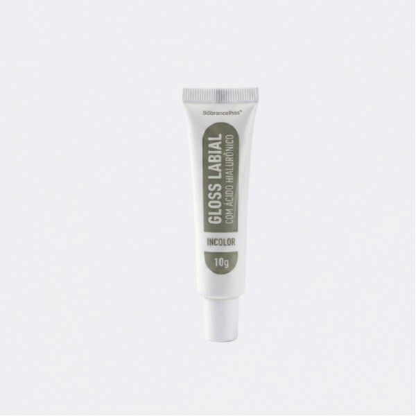 Gloss Labial Incolor com Ácido Hialurônico 10g 